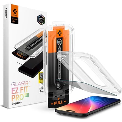 Spigen Privacy Glass Geschikt voor Apple iPhone Air - EZ Fit GLAS.tR - 9H Tempered Glass Screen Protector - Case Friendly - Gemakkelijke Installatie - 1-Pack