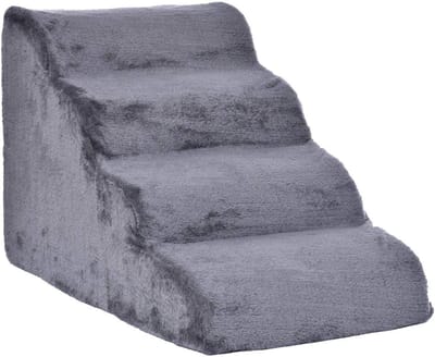 Honden Trappen - Huisdier ladder - Hulp bij instappen - 4 Lagen Schuim - 80 x 42 x 50 cm