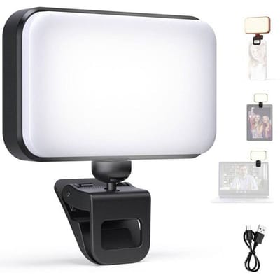 Neewer N6B LED-smartphonelicht Aantal LEDs: 66 Bi-Color