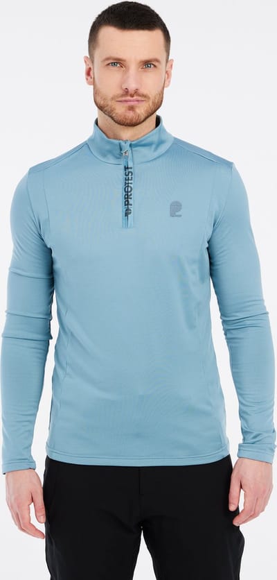 Protest Rewill - Skipully Heren - Lange mouwen - 1/4 rits – Steel Blue