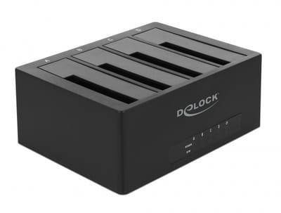 Delock USB Type-C™ Docking Station for 4 x SATA HDD / SSD