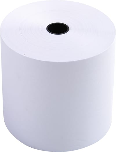 Exacompta 50x Rollen voor kassa's 76x80x12x55 - 1 laag offset extra 60g/m2 - Wit - 7680120V