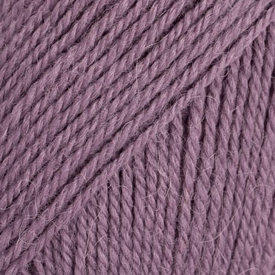 DROPS Flora Uni Colour - 09 amethist - Wol Garen