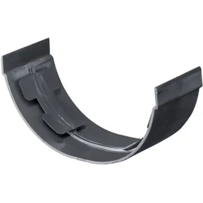 Martens Mastgootverbindingsstuk - Pvc - Antraciet - 100mm