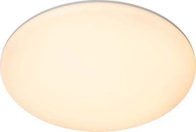Lucide OLSON - Plafonnière (Plafondlamp) Badkamer - Ø 35 cm - LED - CCT - 1x36W 3000K/6500K - IP44 - Opaal