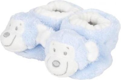 VIB® - Pluche Apenslofjes (Blauw) - Babykleertjes - Baby cadeau - zwangerschap aankondiging - geboorte cadeau