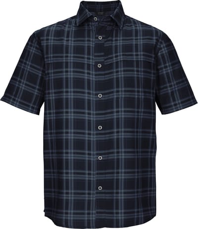 Killtec KOS 64 Men Woven Shirt - Blouse met korte mouwen - Heren - Dark Navy - Maat L