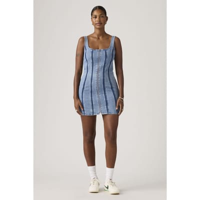 Levi's Seamed Zip Dress Taglia: S | Abiti Mini Outlet | Donna