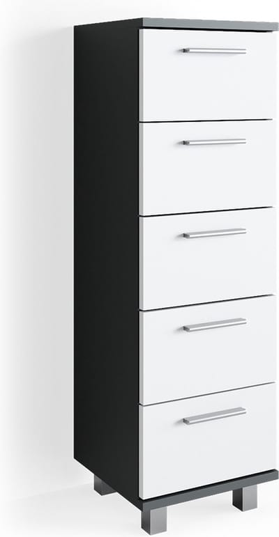 Vicco Ilias Badkamerkast – 30 x 95 cm Antraciet
