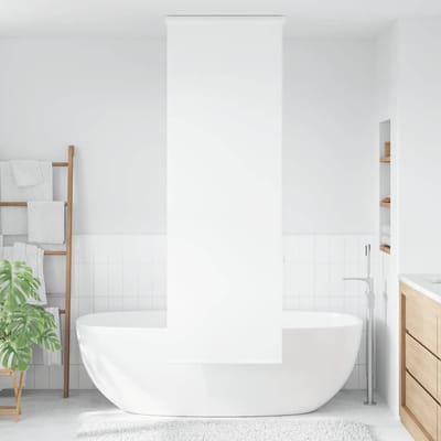 vidaXL - Doucherolgordijn - met - cassette - 60x240 - cm - stofbreedte - 56 - cm