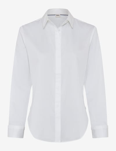 Brax Dames Blouse  Style VICTORIA white, wit, maat 32