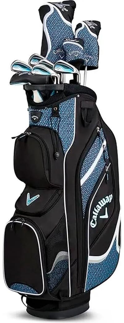 Callaway Solaire Light Blue 14-Delige Dames Golfset 2025 | Cartbag (graphite shaft)