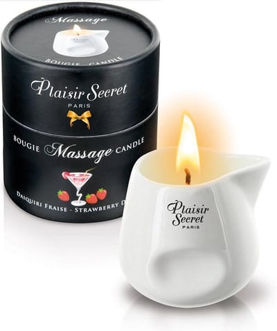 Plaisir Secret - Massagekaars Daiquiri Aardbei 80 ml
