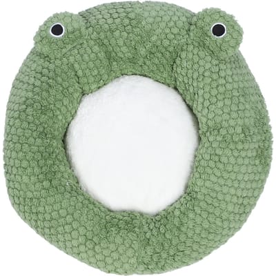 Lit mignon pour animal de compagnie Hiver Chaud Lit pour chien Forme animale Peluche confortable Lavable Coussin pour chat Lit pour intérieur M(for 4-6.5kg) gray