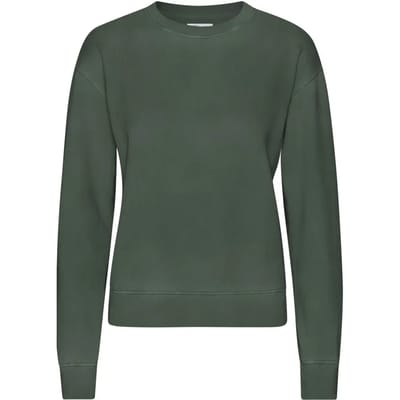 Dames sweatshirt met ronde hals Colorful Standard Classic Organic Midnight Forest