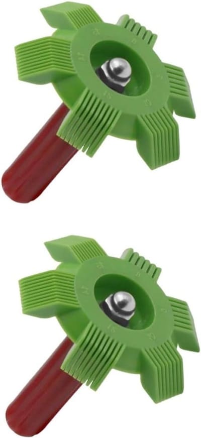 Radiator Fin Comb - Koelborstel Condensor - Auto Onderhoud - Verstelbaar Ontwerp - 2 Stuks - Zoals Afgebeeld