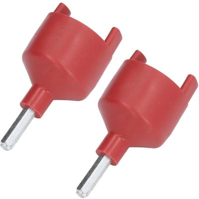 Lot de 2 manchons de montage pour isolateur de clôture électrique, outils d'installation de clôture électronique en plastique pour ferme