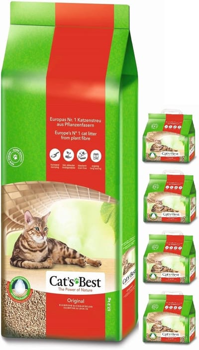 Ecologische Kattentoilet Vulling 60 Liter - Klorenend en Duurzaam