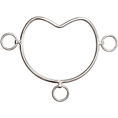 3 of 4 ringvormige paardenbitten Kavalkade kavalbit