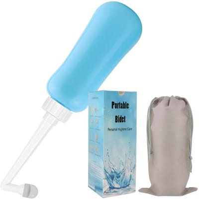 Dailygoods- Reinigingsspray 450 ml - Draagbare Sprayfles - Zachte Reiniging - Comfort Verbeterend - Ideaal voor Reizen - Bidetfles