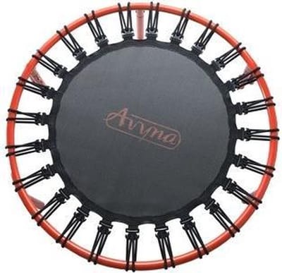 Fitness Trampoline Avyna Ø103 cm – Oranje – Mini Trampoline voor Thuisfitness – Met Elastieken