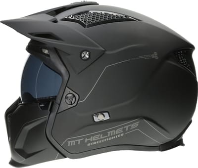 MT Helm Streetfighter S mat zwart maat XL