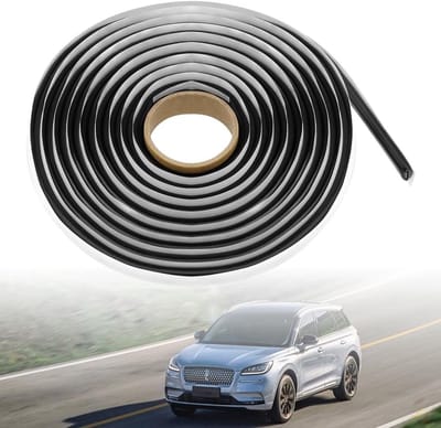 Butyl Ronde Koord 4m x 8mm - Waterdichte Butyl Koord voor Auto, Raamafdichting en Huishoudelijke Toepassingen