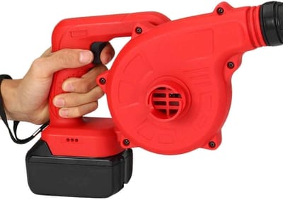Elektrische Bladblazer - Bladzuiger Accu - Tuin Schoonmaken - 2-in-1 Functie - 500 Gram - Rood