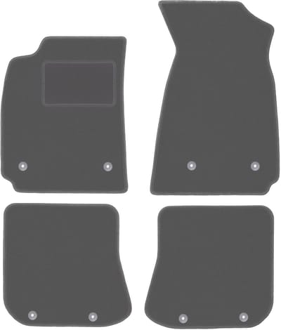 Grafiet automatten voor: Audi A4 B5 sedan, stationwagen, avant (1995-1999)