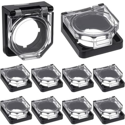 Dailygoods- Veerafdekking Transparant - 10 Stuks - Stofdicht
