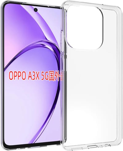 MobyDefend Hoesje - Geschikt voor Oppo A60 5G / A40 / A40m - Transparante TPU Backcover - Volledig Doorzichtig