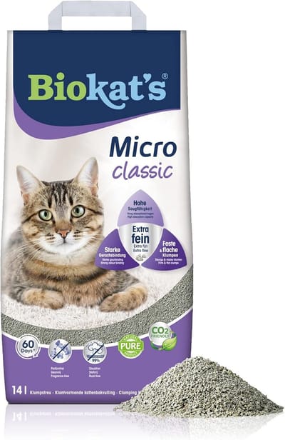 Klontvormend Kattenbakvulling zonder Geur - Extra Fijn Korrel voor Hoge Opname