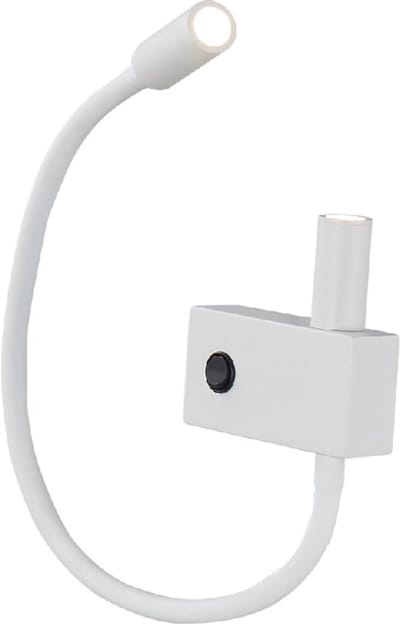 Kosilum - Nanda - Wandlamp - Wit - Metaal en aluminium