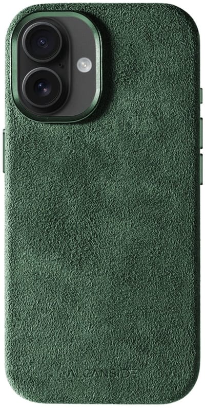iPhone Alcantara Case - Midnight Green