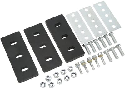 Cosensi- Modificatiekit Sneeuwblazerrotor - 3-bladig - Universeel - Installatiehardware - Duurzaam Gebruik - Vermijd Clog - Sneeuwblazer