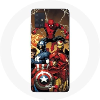 Samsung Galaxy A51 hoesje Avengers invaders Voormalige soldaten