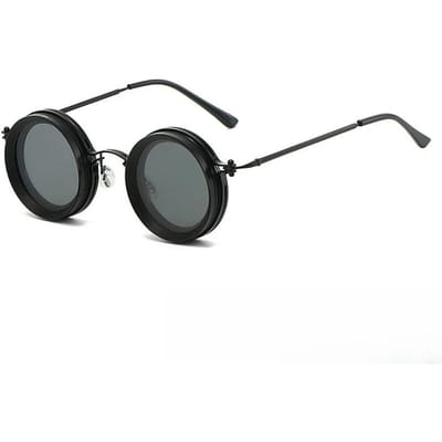 Lunettes de soleil à gradation ND réglables pour sports d'extérieur, pêche, protection UV, teintes fashion personnalisées as picture black