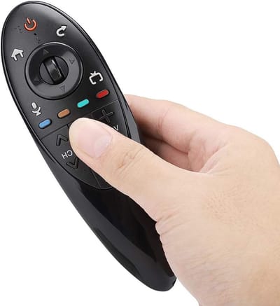 Vervangende afstandsbediening voor 3D Smart TV's, Compatibel met Magic Remote, Tot 10m Bereik, Zwart