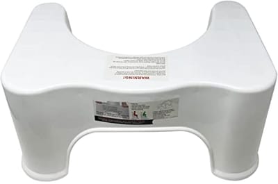 Toilet Squat Kruk Antislip Badkamer Voetenbank voor Juiste Toilet Houding - Comfortabel en Verlicht Constipatie