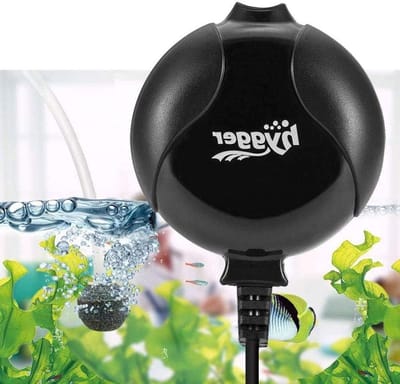 Mini Luchtpomp 1.5W voor 1L-50L Aquarium, Stille Zuurstofpomp met Accessoires voor Aquaria