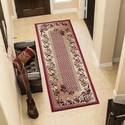 Tapiso Atlas Vloerkleed Gangloper Karpet Tapijt Klassiek Maat- 80x200