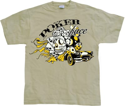 Hybris Poker Face T-shirt SH-1-15299-LFH4-6