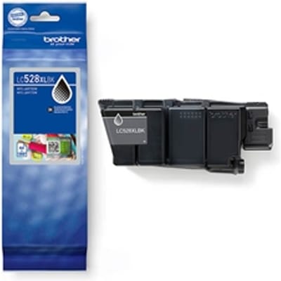 Brother LC528XLBK inktcartridge 1 stuk(s) Origineel Ultrahoog rendement Zwart