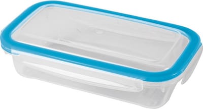 2x Voorraad/vershoudbakjes 0,5 liter transparant plastic/kunststof - Kiev - Luchtdicht/hermetisch afgesloten vershouddoos bakje - Mealprep - Maaltijden bewaren