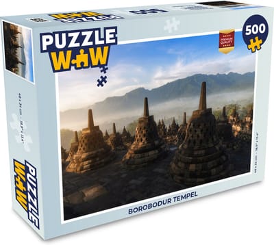Puzzel Borobodur tempel - Legpuzzel - Puzzel 500 stukjes