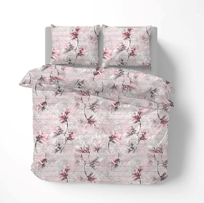 Husch Dekbedovertrek Magnolia Pink - 200x200/220