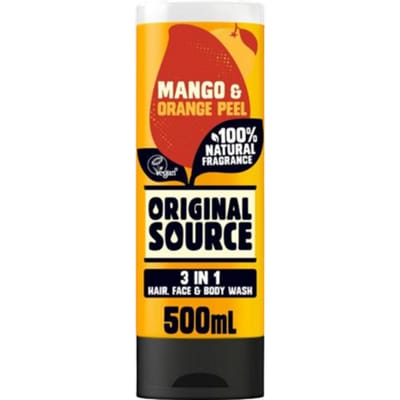 Original Source 3-in-1 Mango & Sinaasappelschil Douchegel - 500ml