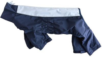 Next - Dames - Regenbestendige hondenjas met 4 poten - Blauw