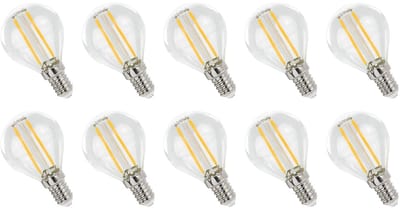 Spectrum LED Lamp E14 1W 230V - 110 Lumen - 4000K Neutraal wit - Natuurlijk licht - Energiezuinig - 10 stuks