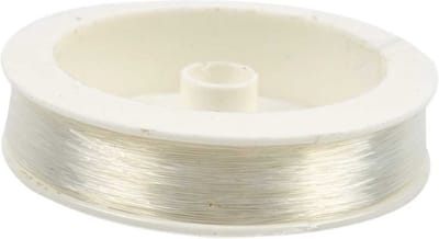 Nylon hobby draad - 0,4 mm x 100 meter - rijgdraad - transparant - sieraden maken